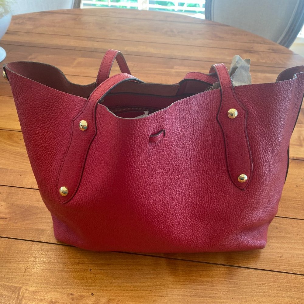 Annabel Ingall Red Isabella Small Tote